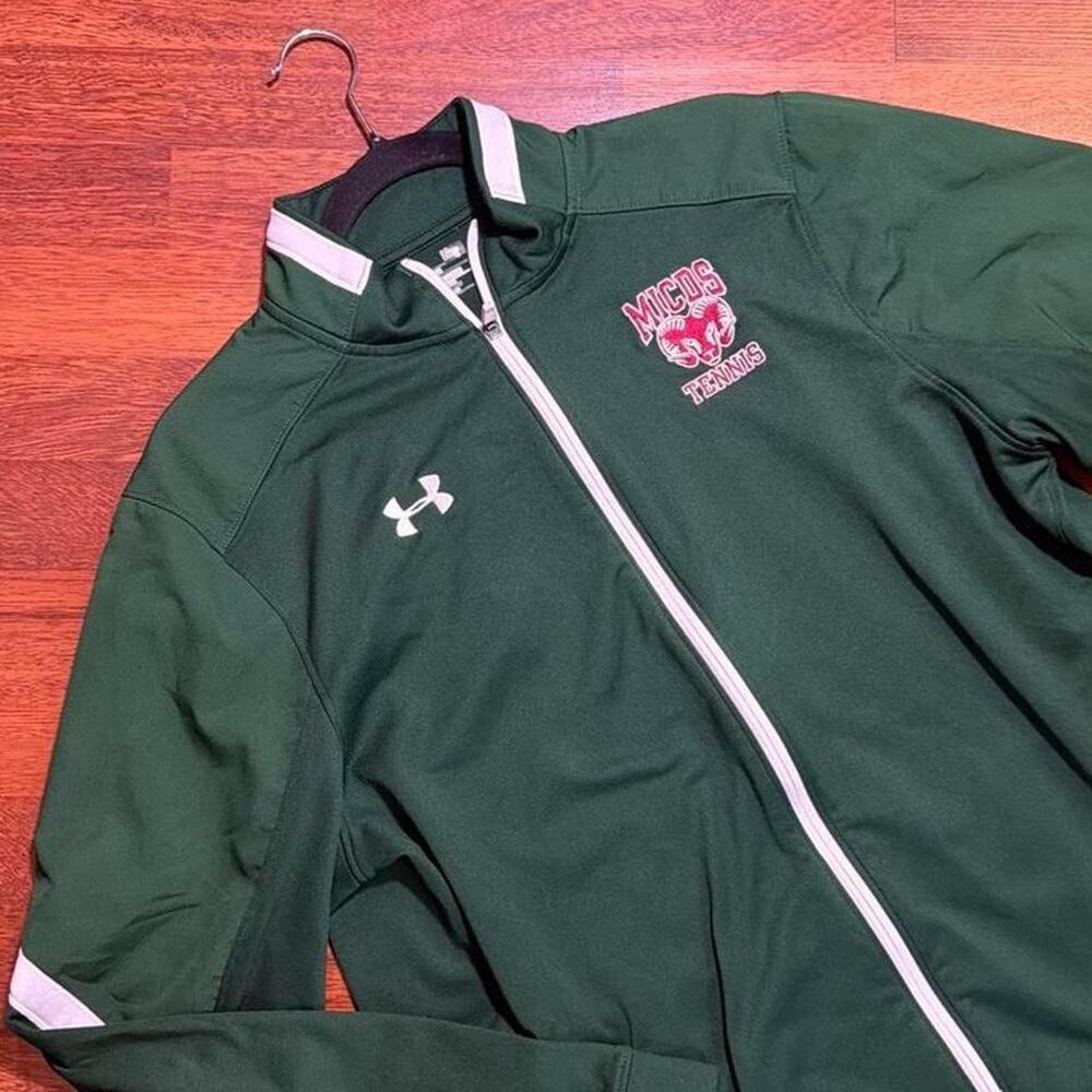 Vintage under armour athletic zip up